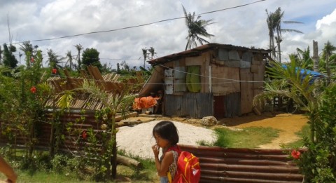 People in the disaster area have been able to repair or rebuild their home strong enough against rainfall. 