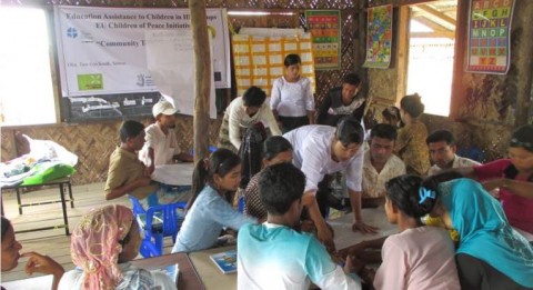 The teachers' training had six intence days of training. Photo: LWF Sittwe-team.