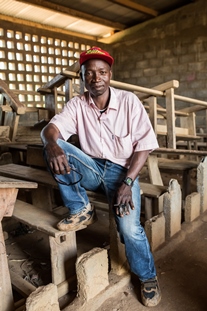 Teacher Fielbert negotiated with the Seleka at the beginning of the year so that the village of Wantiguera would be spared of the violence. Finn Church Aid has just finished repairing the village’s primary school. The secondary school is still waiting to be repaired. ”Education is the key to everything”, Fielbert says.