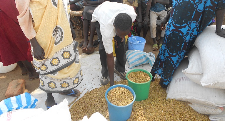 Etelä-Sudan on pitkään kärsinyt vakavasta ruokapulasta. Kuva: Kirkon Ulkomaanapu.