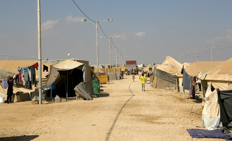 Zaatari refugee camp in Jordan. Photo: Karoliina Ek