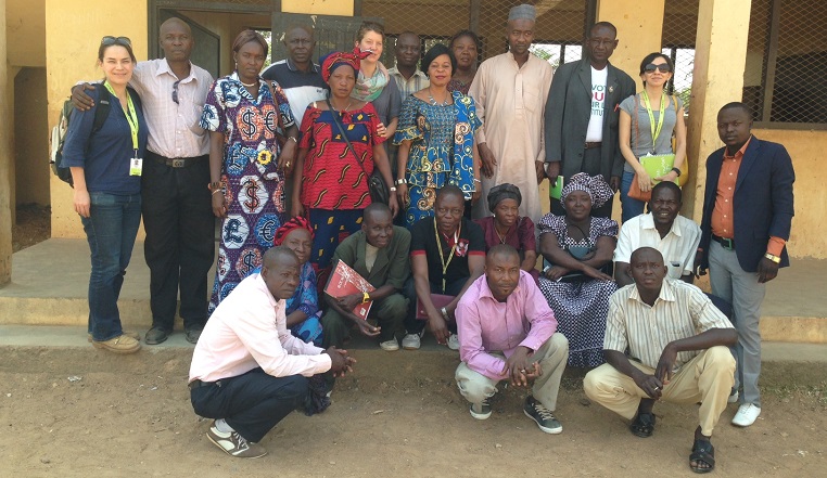 The Gbaia Doumbia School in Bangui PK5 area is supported by FCA with UNICEF and ACT funding. The school will be reopened on Wednesday.