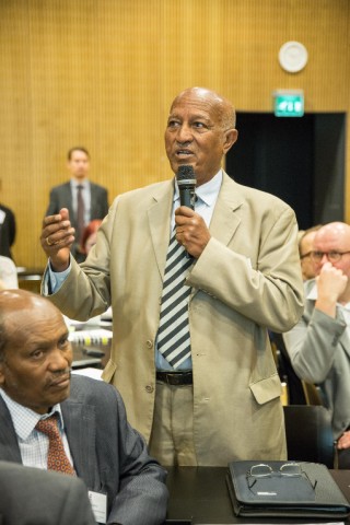 Semere Russom, Eritrean Minister of Education.