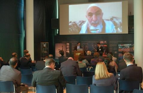 The Author of the Marrakesh declaration, Shaykh Bin Bayyah, joined the conversation via Skype