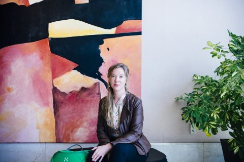 Kirkon Ulkomaanavun Rauhanverkoston projektikoordinaattori Milla Perukangas