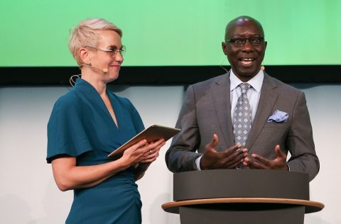 Adama Dieng and Baba Lybeck.