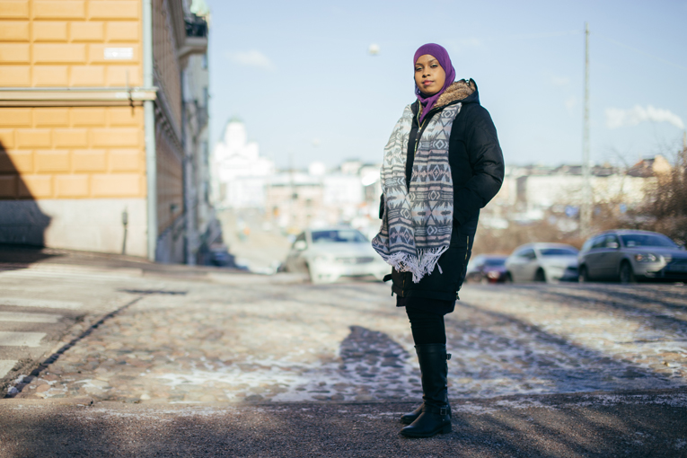 Reach Out -hankkeen koordinaattori Habiba Ali toimii juontajana Sanomatalossa 24. maaliskuuta järjestettävässä tapahtumassa.