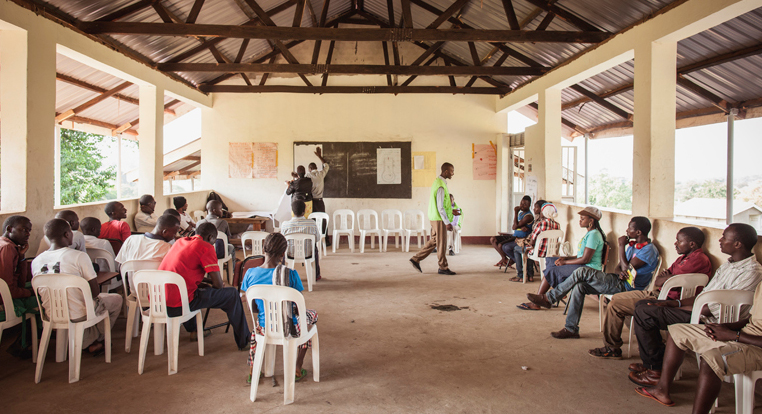 Finn Church Aid offer vocational education at the Rwamwanja refugee settlement in Uganda