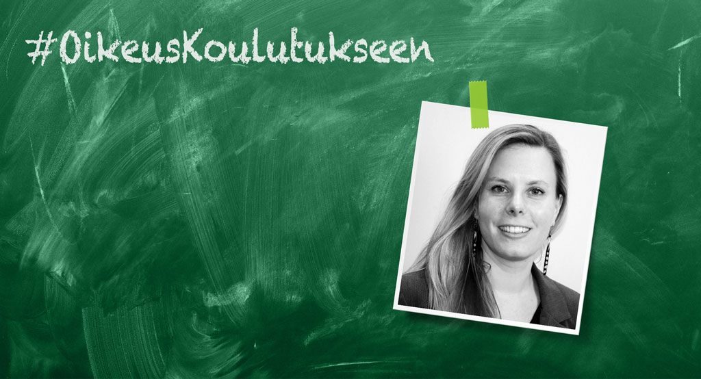 Blosarjamme korostaa eduskuntavaalien alla koulutuksen merkitystä.