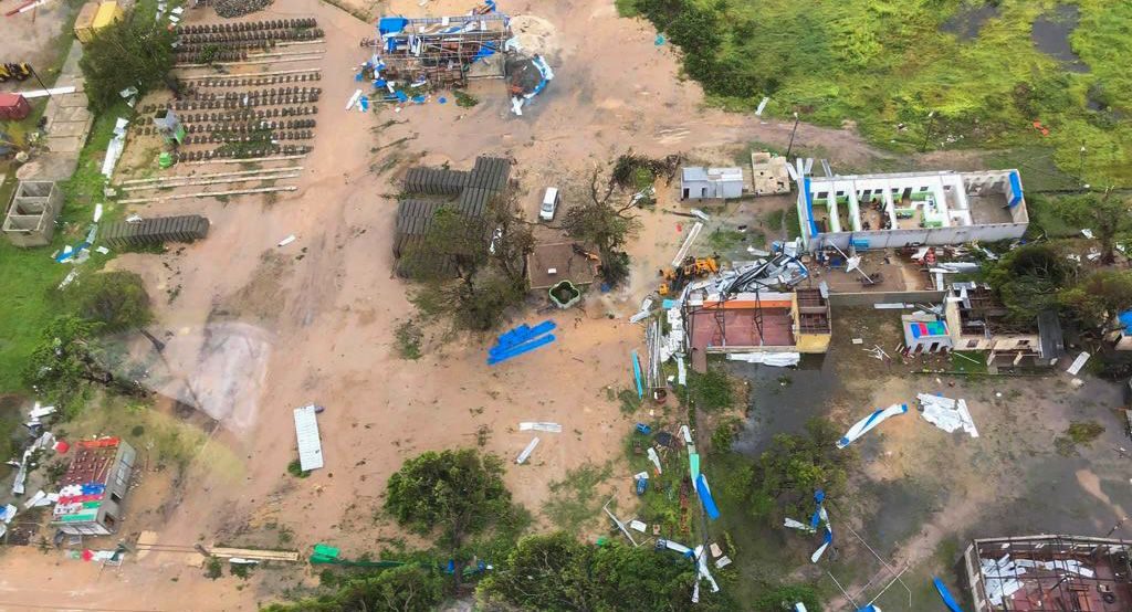Floods in Mozambique and Zimbabwe have caused widespread damage.