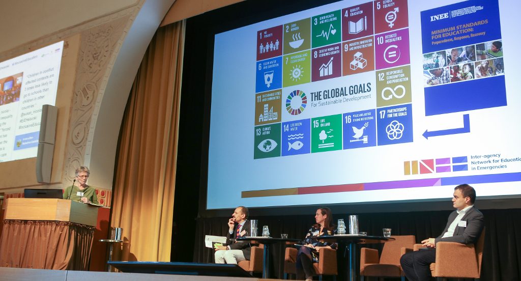 The first education in emergencies INEE seminar took place in Helsinki.