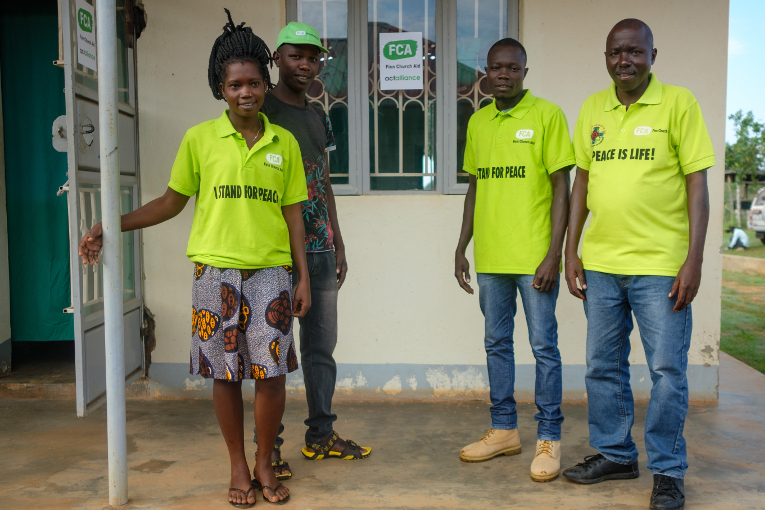 FCA's new field office in Yei starts with four staff members.