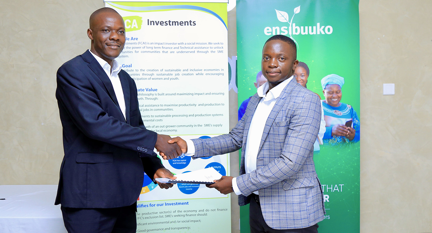 FCA Investments commits $1m seed investment to Ugandan fintech Ensibuuko - Vimarsana News