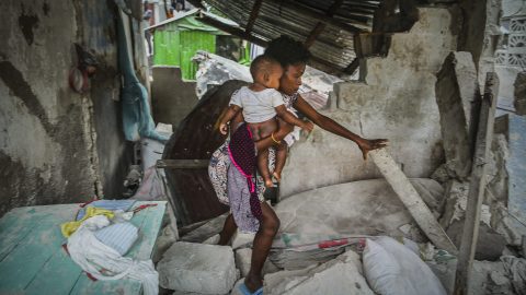 Kyrkans Utlandshjälp beviljar 100 000 euro i nödhjälp till offren för jordbävningen i Haiti