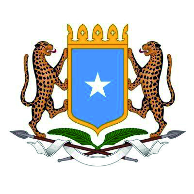 The logo of the Federal Government of Somalia.