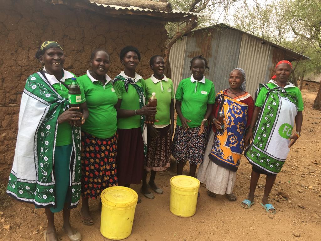 A group of Kenyan women