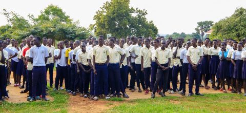 Excitement and enthusiasm in Uganda as children go back to school