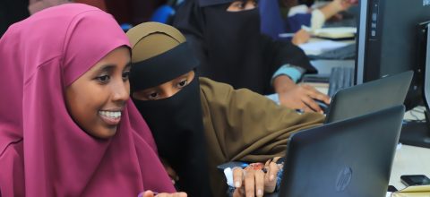 Somali women train in web development