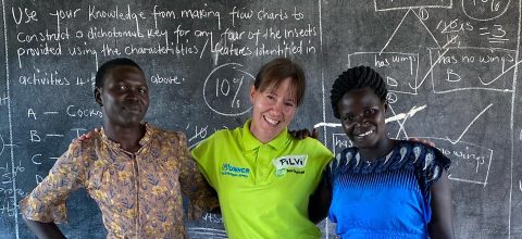 Pilvi Ahtinen hjälpte skolavhoppare tillbaka till skolan i Uganda