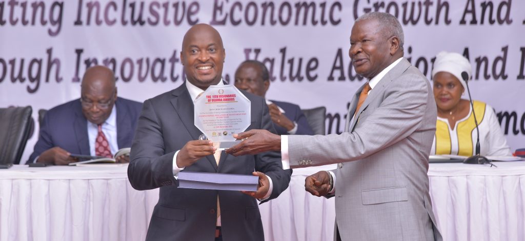 FCA Uganda receives top honour at Visionaries of Uganda Awards 2023