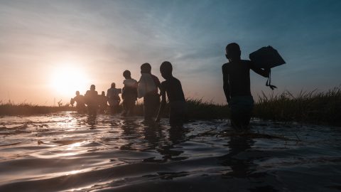 The world’s most extreme walk to school?