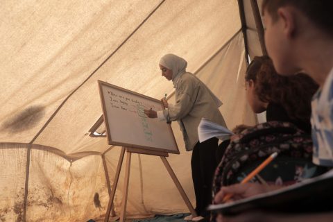 Gazan jälleenrakennuksessa koulutuksen turvaaminen on elintärkeää