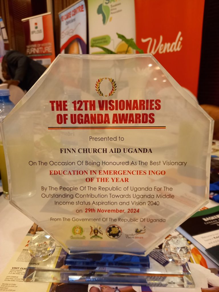 An award plaque