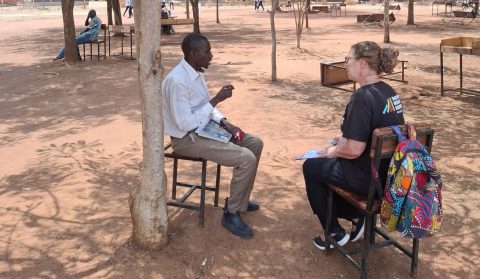 ‘We do this together’ – a volunteer in Uganda’s refugee settlements.