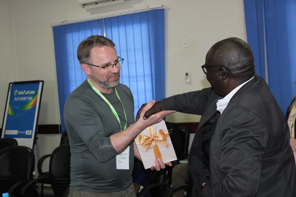 Finnish church leaders visiting South Sudan see impact of work firsthand