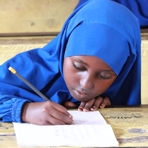 Displaced children in Southwest Somalia start school: “Now I am learning new things every day”
